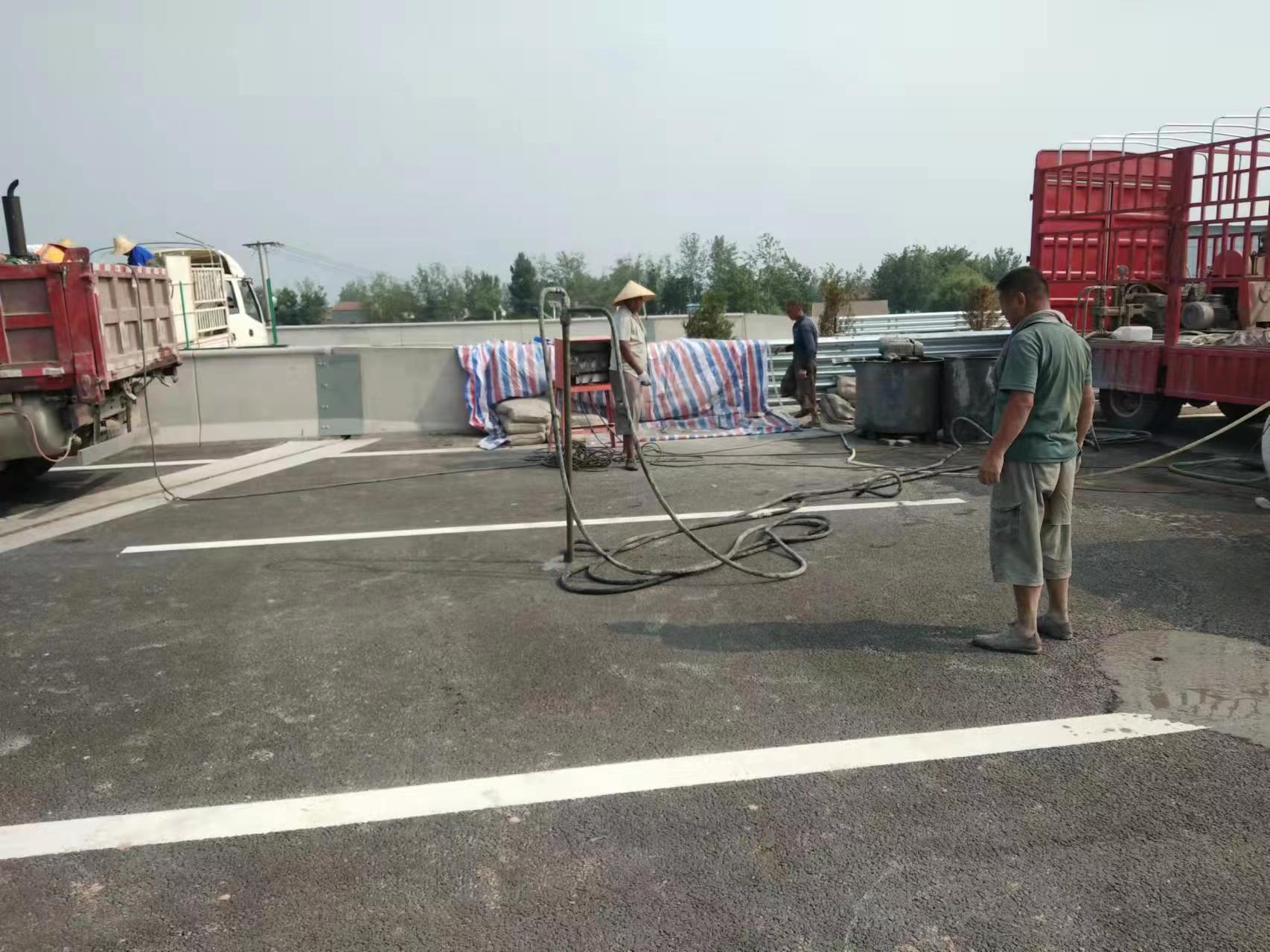 莺歌海镇路基注浆