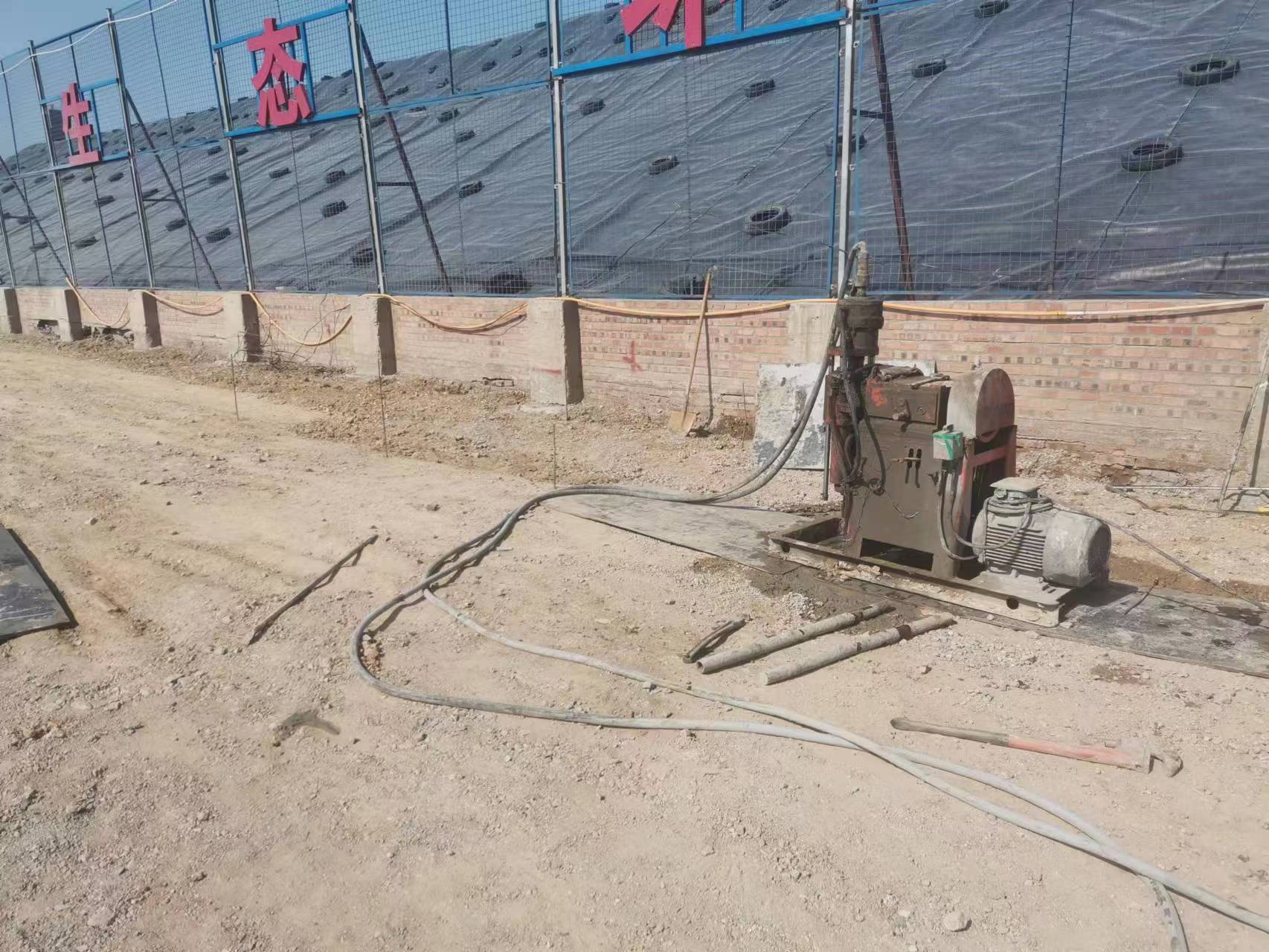 莺歌海镇双液注浆